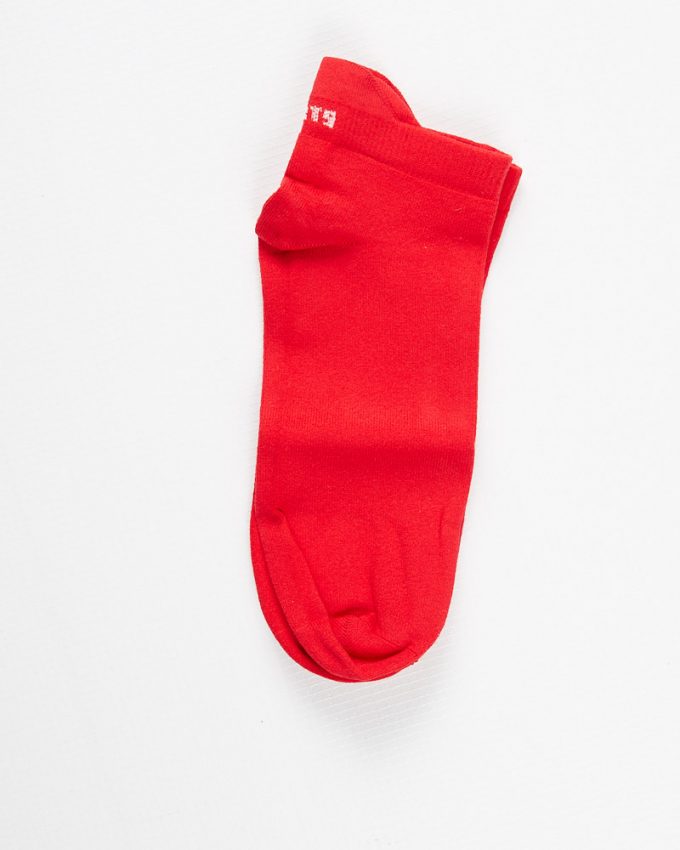γυναικείες κάλτσες απλές σε κόκκινο