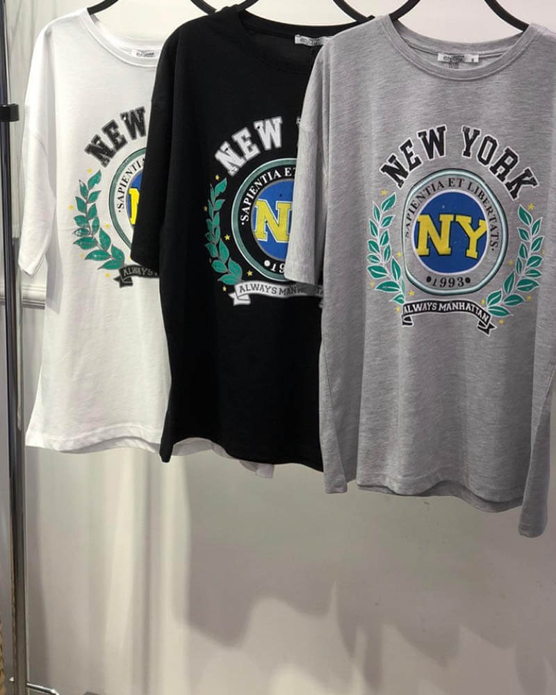 Γυναικείο t-shirt NEW YORK 100% βαμβακέρο