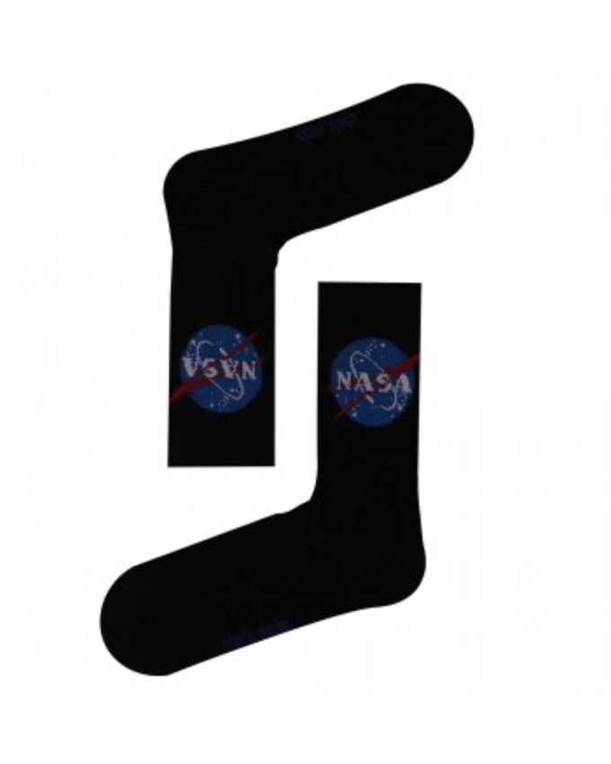 Ανδρικές κάλτσες Nasa γαλαξίας μαύρο