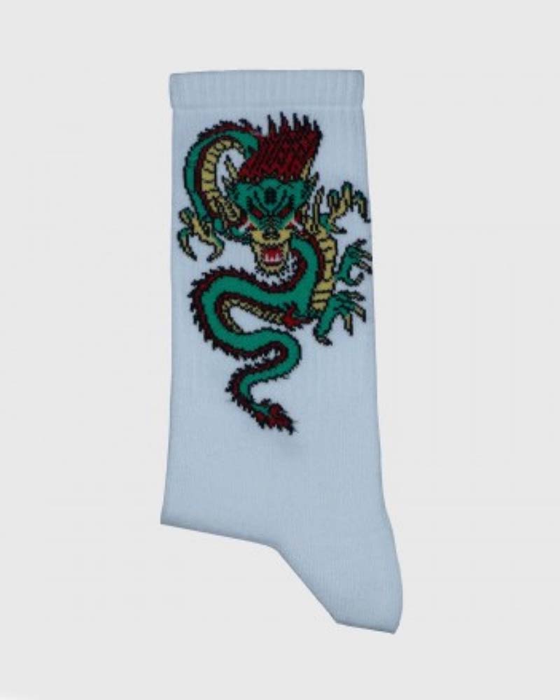 Ανδρικές κάλτσες με σχέδιο Dragon 78% βαμβάκι