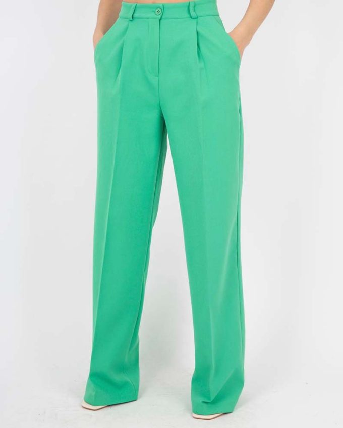 Πράσινο Γυναικείο Παντελόνι Oversized