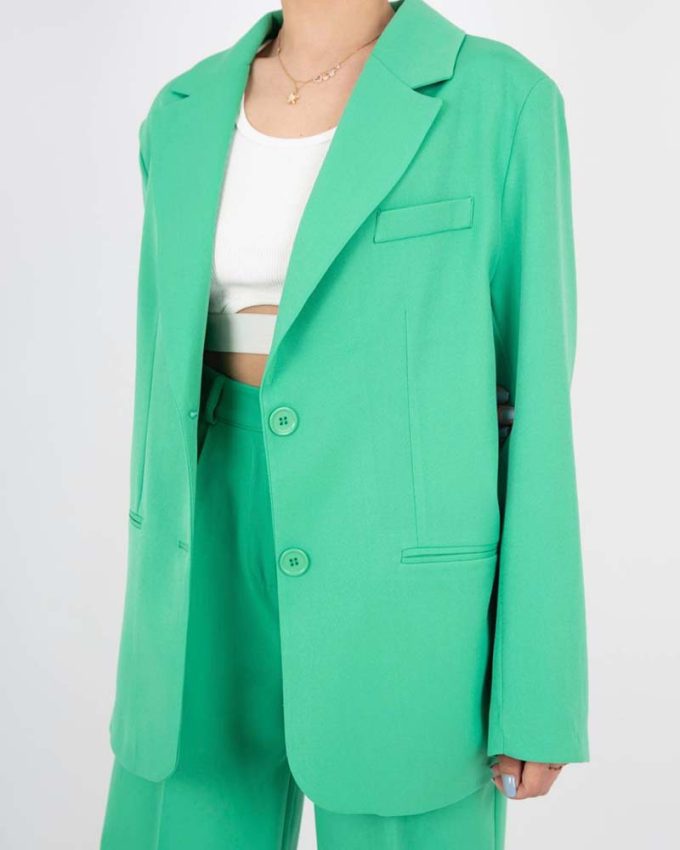 Πράσινο Γυναικείο Κουστούμι Oversized