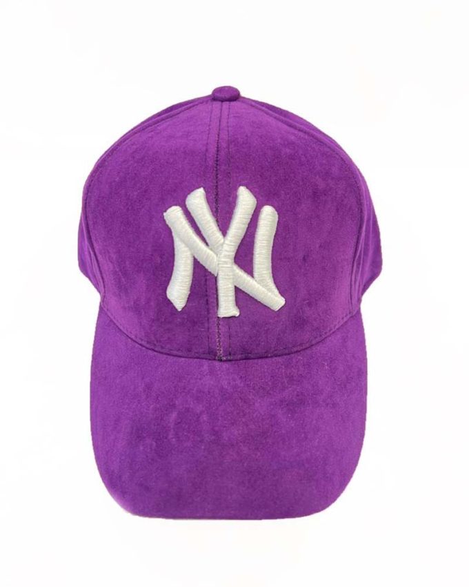 μωβ καπέλο jockey unisex NY