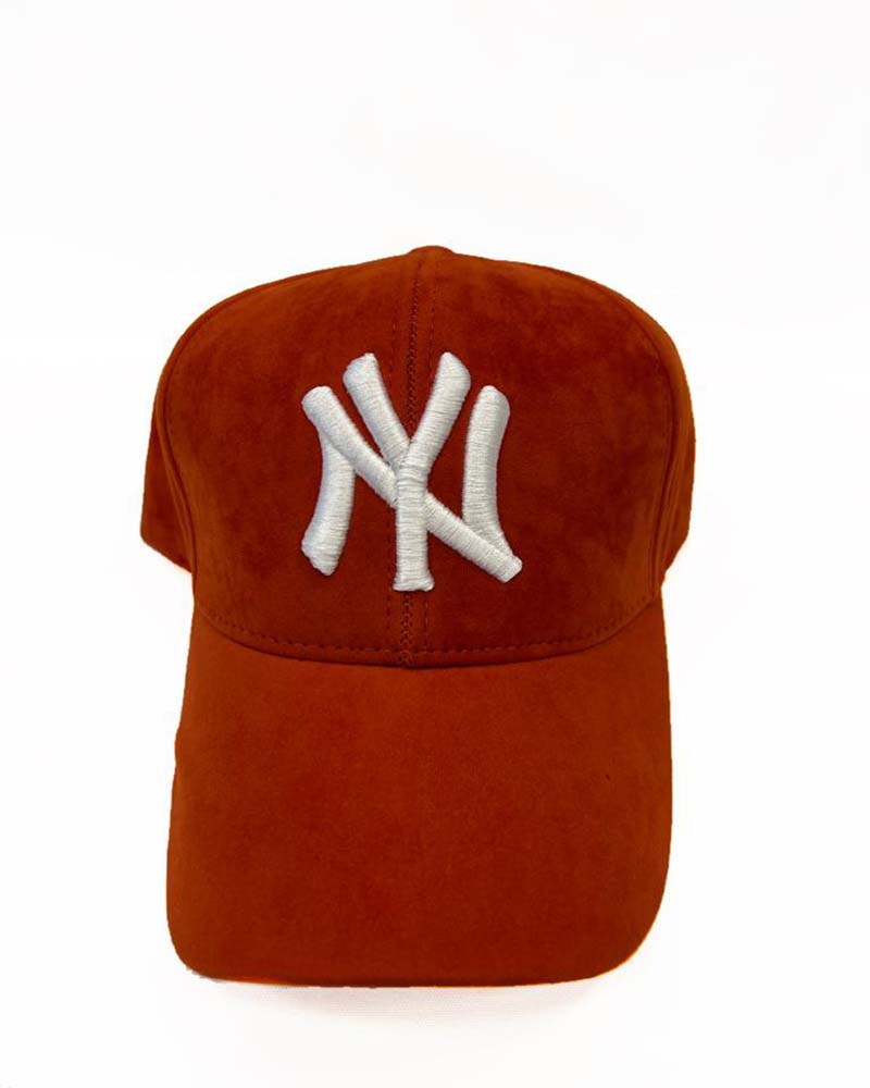 Unisex καπέλο jockey σουετ- πορτοκαλί 100% βαμβακέρο
