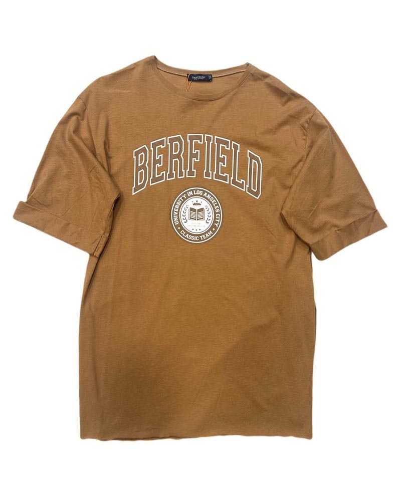 Γυναικείο t-shirt berfield με σκισίματα απο πλάι