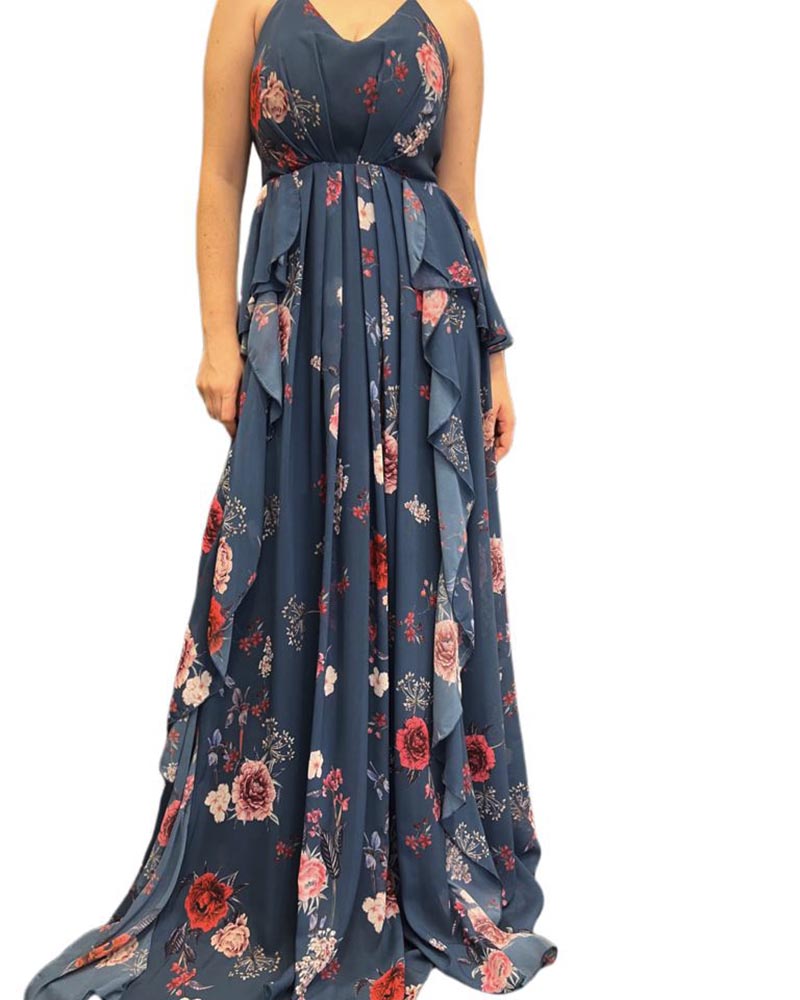 Blurose γυναικείο φόρεμα 100% πολυεστερ